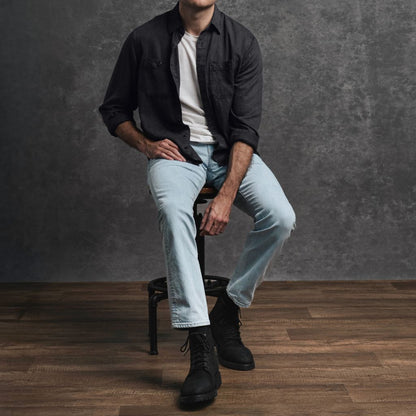 Chambray Workshirt | Black