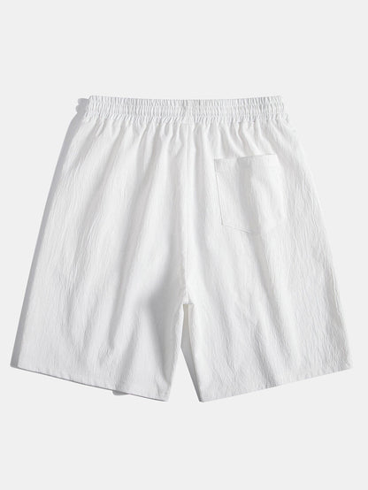 Set Eyelet Cuban Short