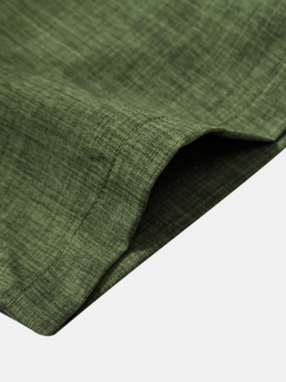 Set Stand Collar Linen