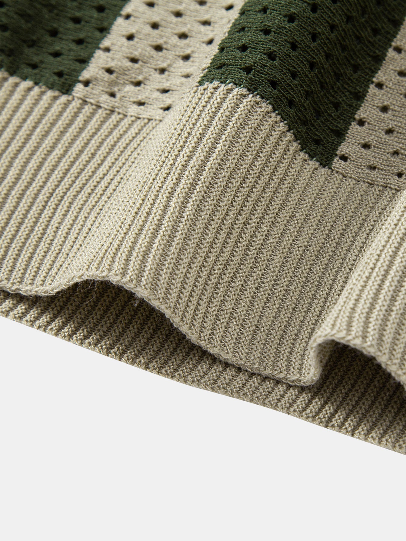 Set Eyelet Zip Linen