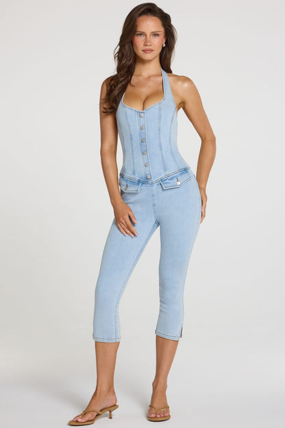 The Denim Capri