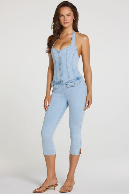 The Denim Capri