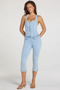 The Denim Capri