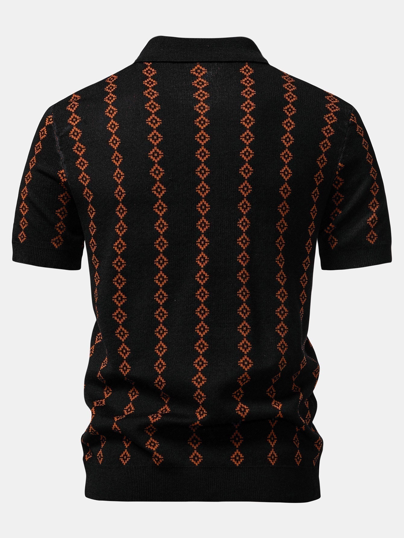 Set Geo Knit V Neck