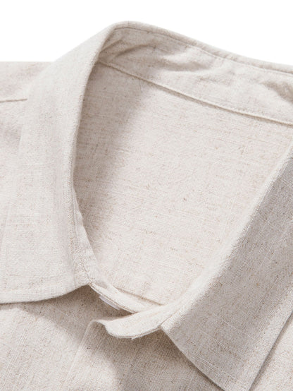 Set Linen Crinkle Short