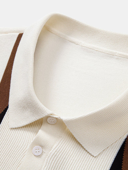Set Geo Knit Polo