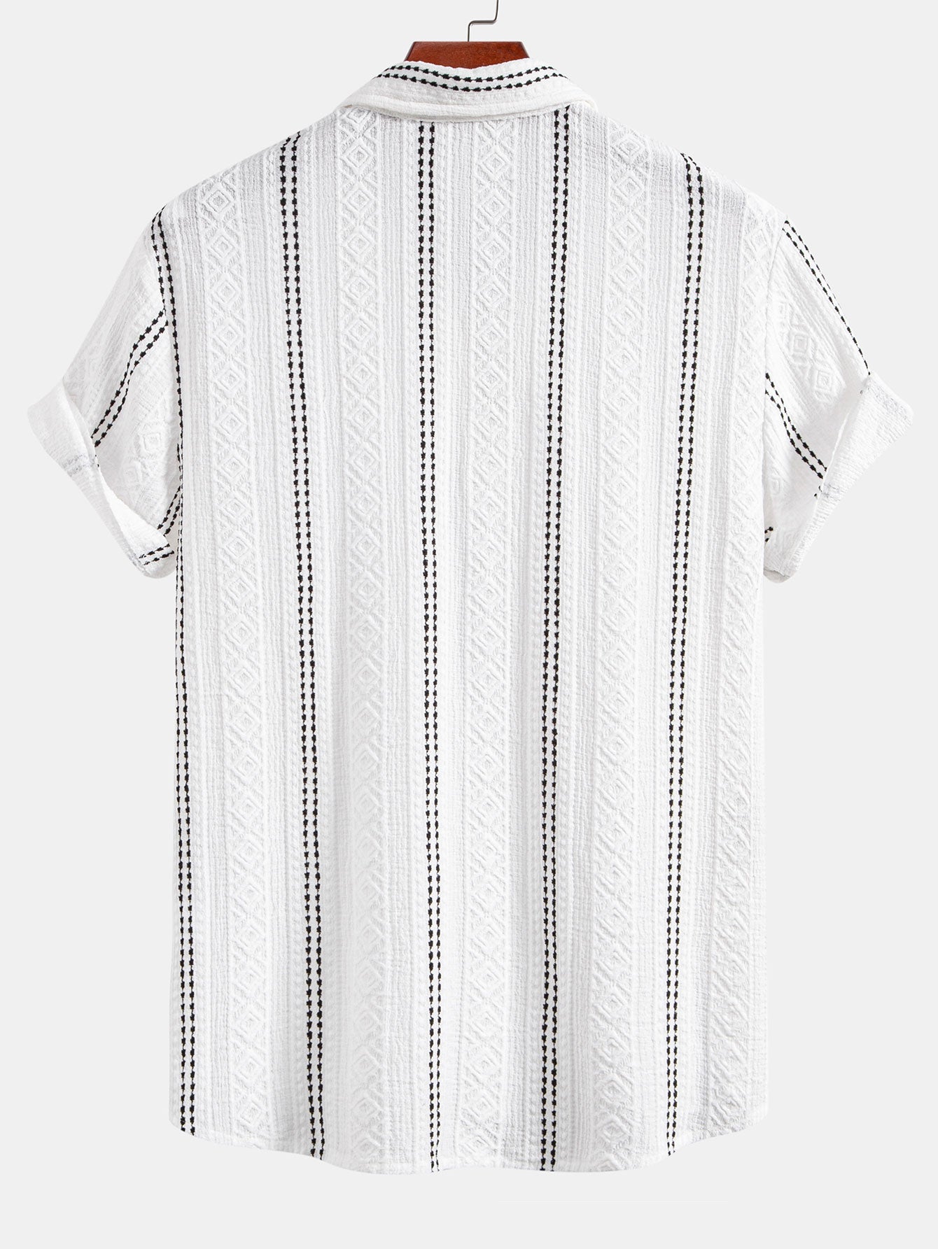 Set Geo Stripe Linen
