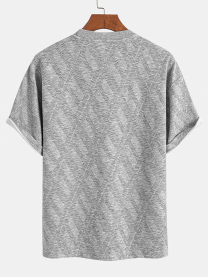Set Diamond Jacquard