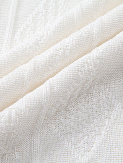Set Geo Jacquard Polo