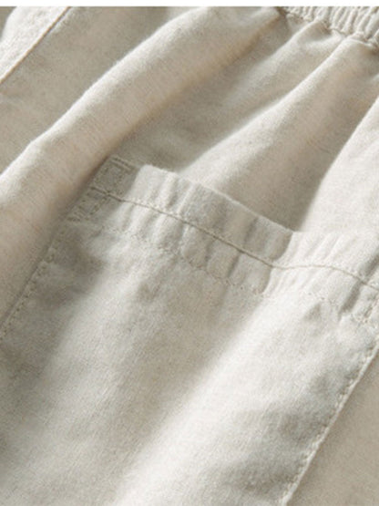 Set Geo Stripe Linen