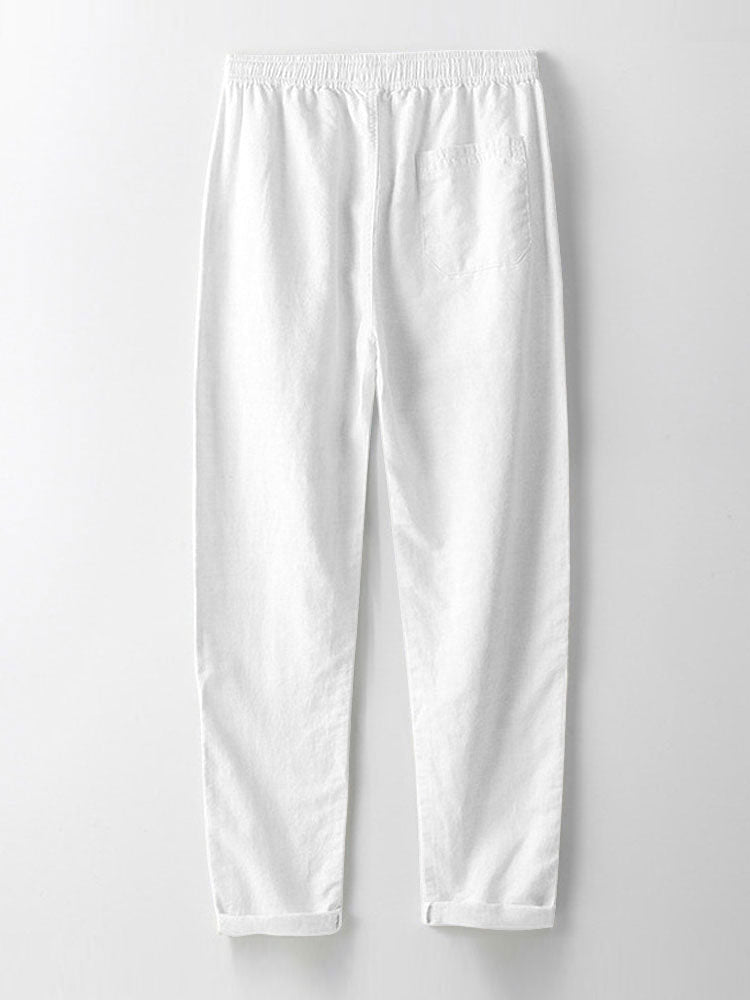 Set Stand Collar Linen