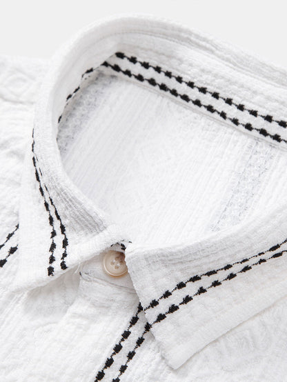 Set Geo Stripe Crinkle