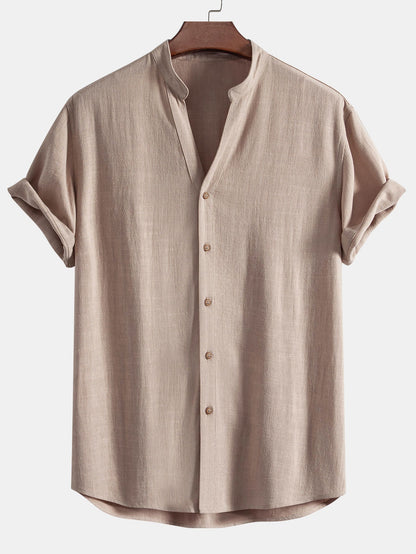 Set Linen V Neck