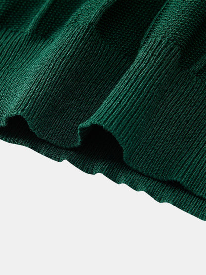Set Stripe Jacquard Rib