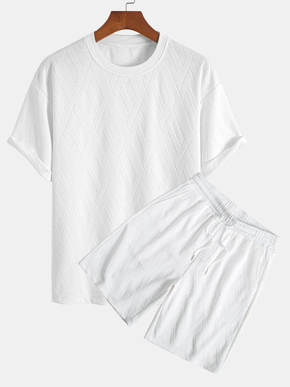Set Diamond Jacquard