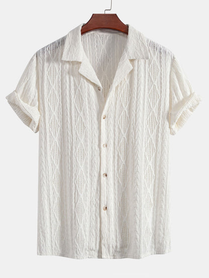 Set Eyelet Cuban Short