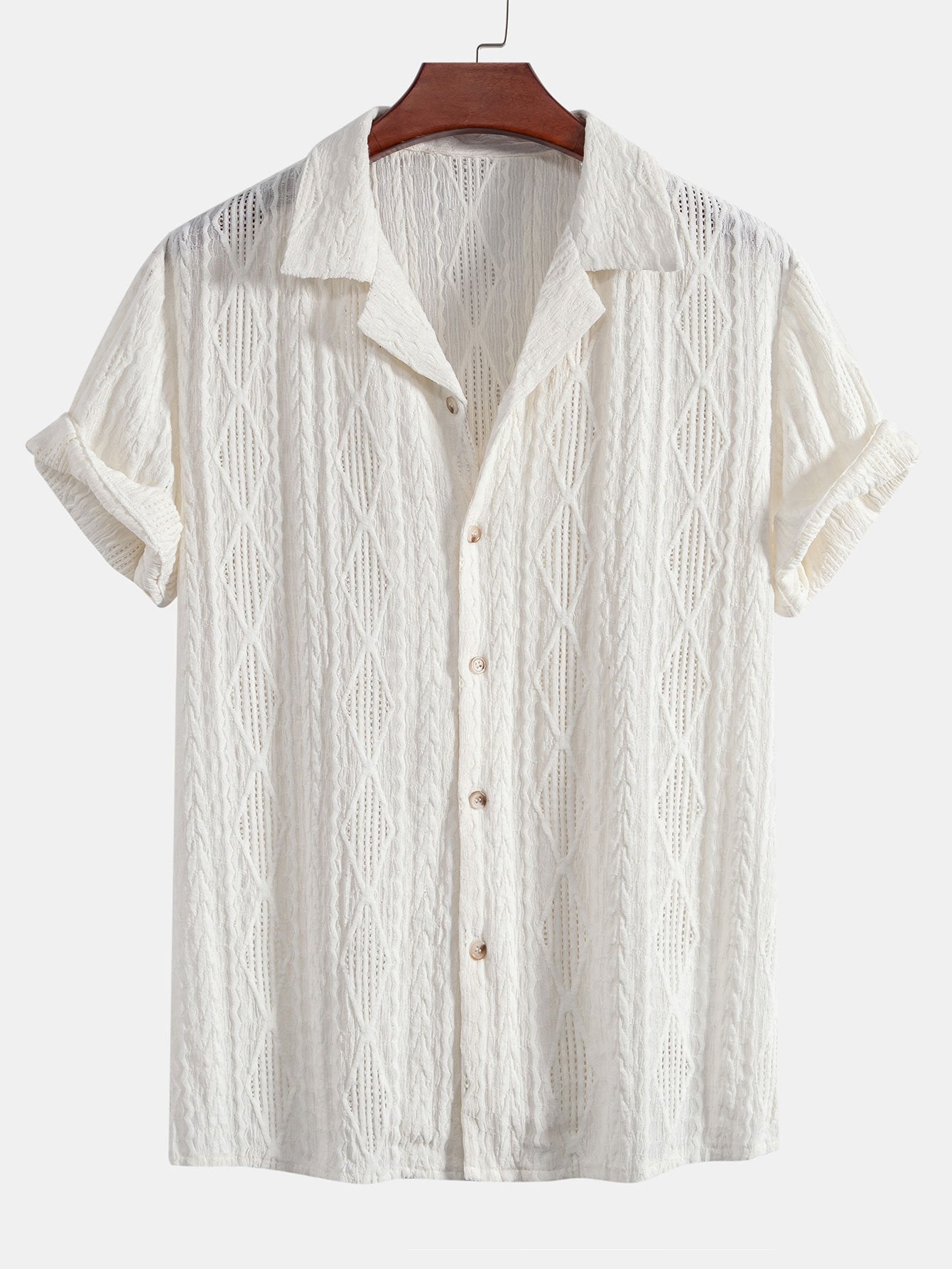 Set Eyelet Cuban Crinkle