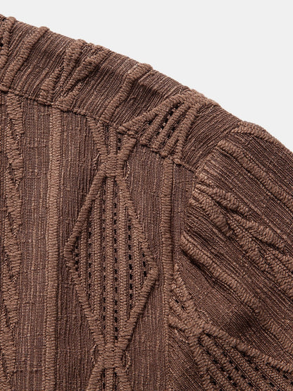 Set Eyelet Cuban Crinkle