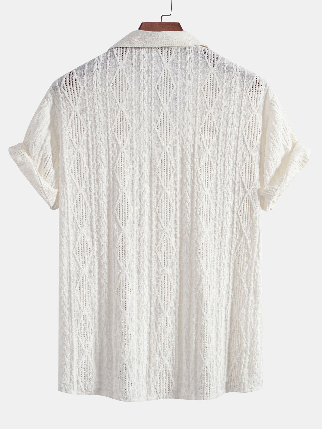 Set Eyelet Cuban Short
