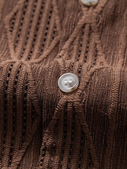 Set Eyelet Cuban Short