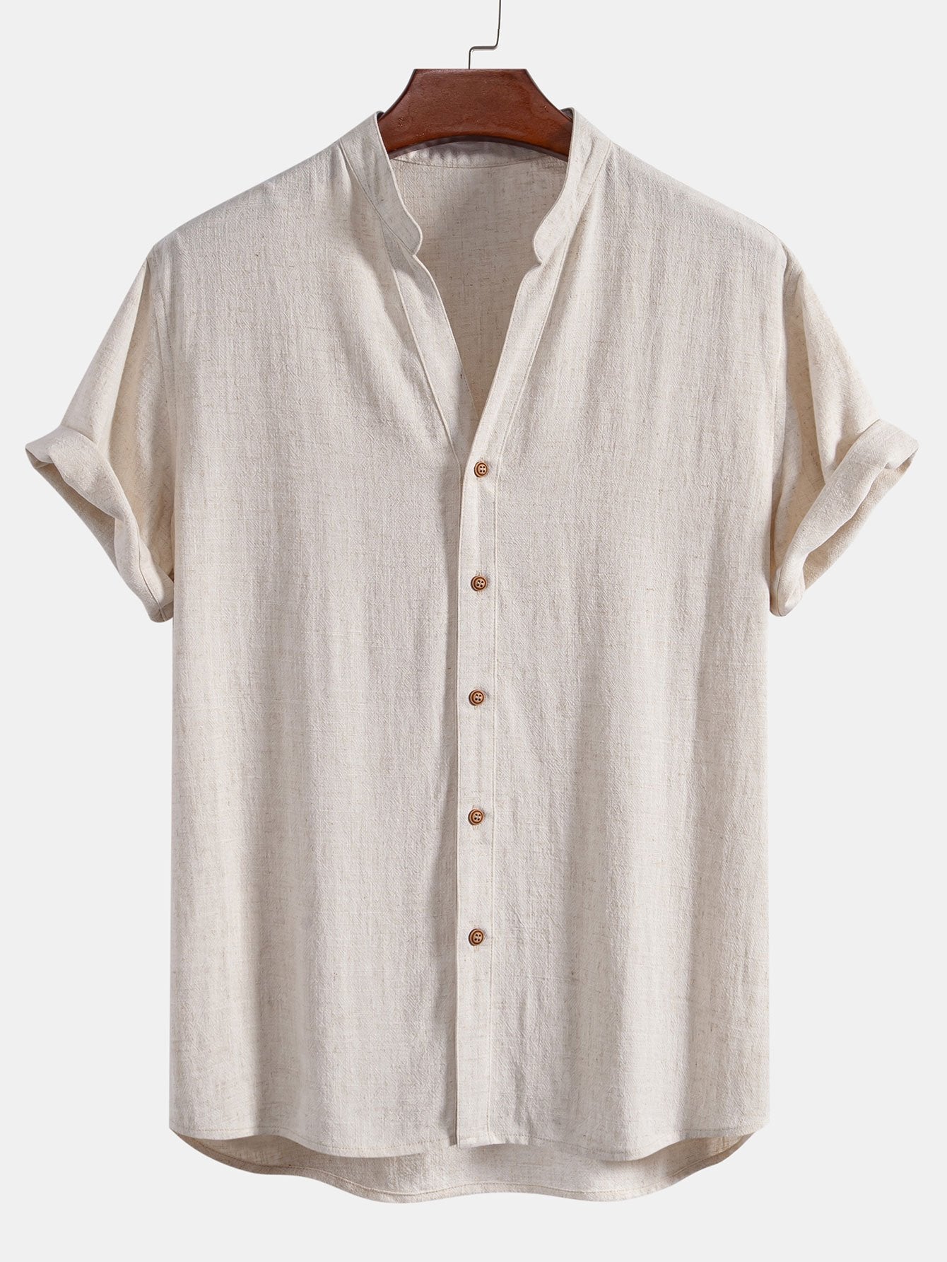 Set Linen V Neck