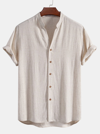 Set Linen V Neck