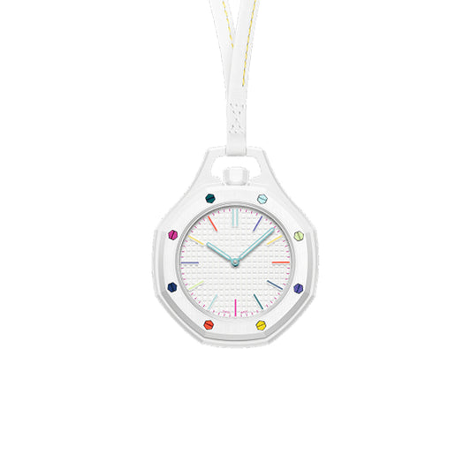 POP Swatch + Bracelet White